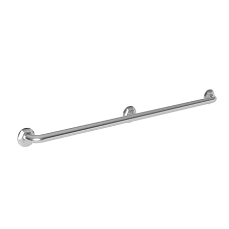Newport Brass Two Post 42" Grab Bar in Polished Chrome, 45" L, Solid Brass, Polished Chrome 1200-3942-26